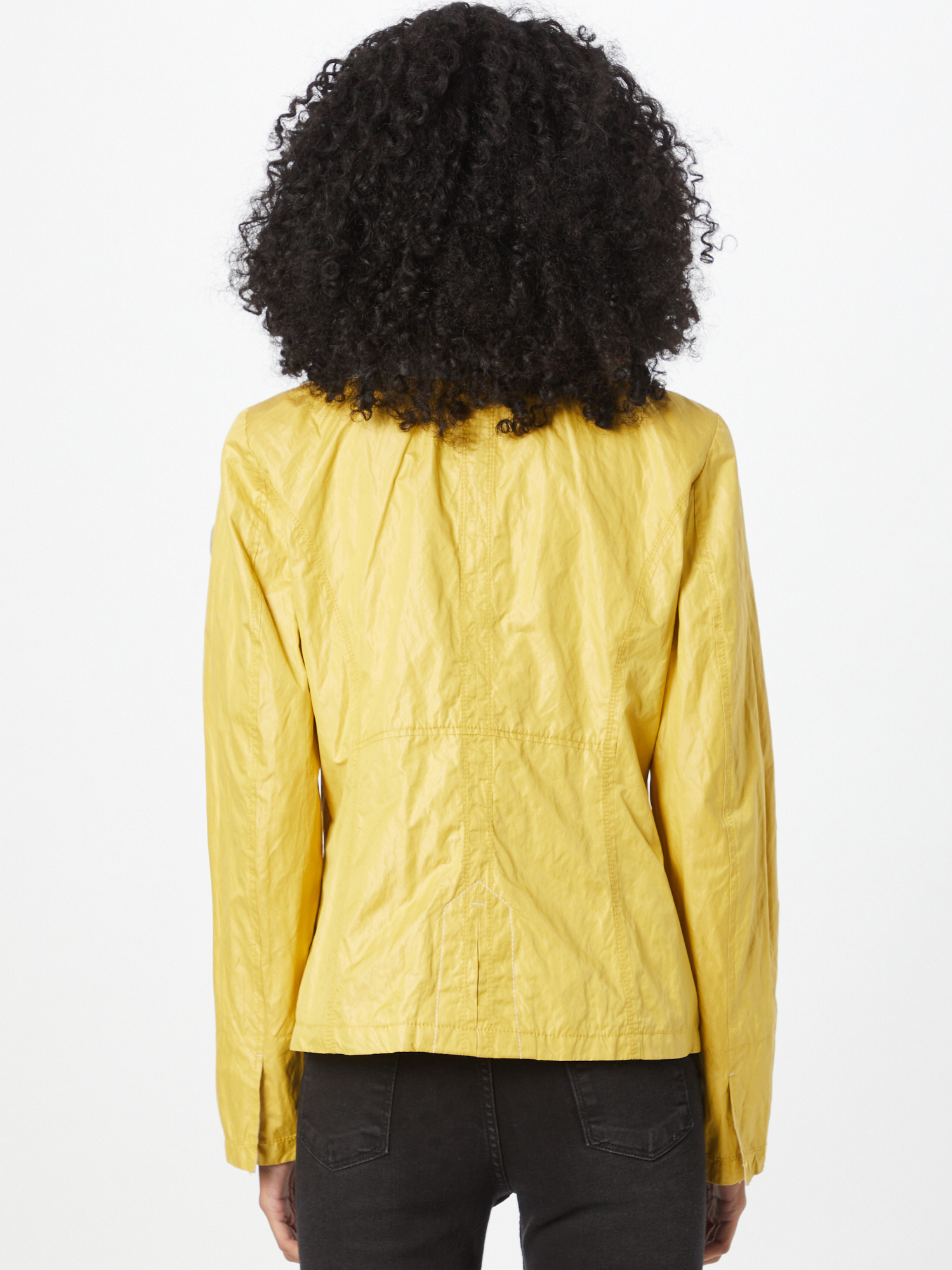 Plus size Odzież GIL BRET Kurtka przejściowa w kolorze Żółtym 
