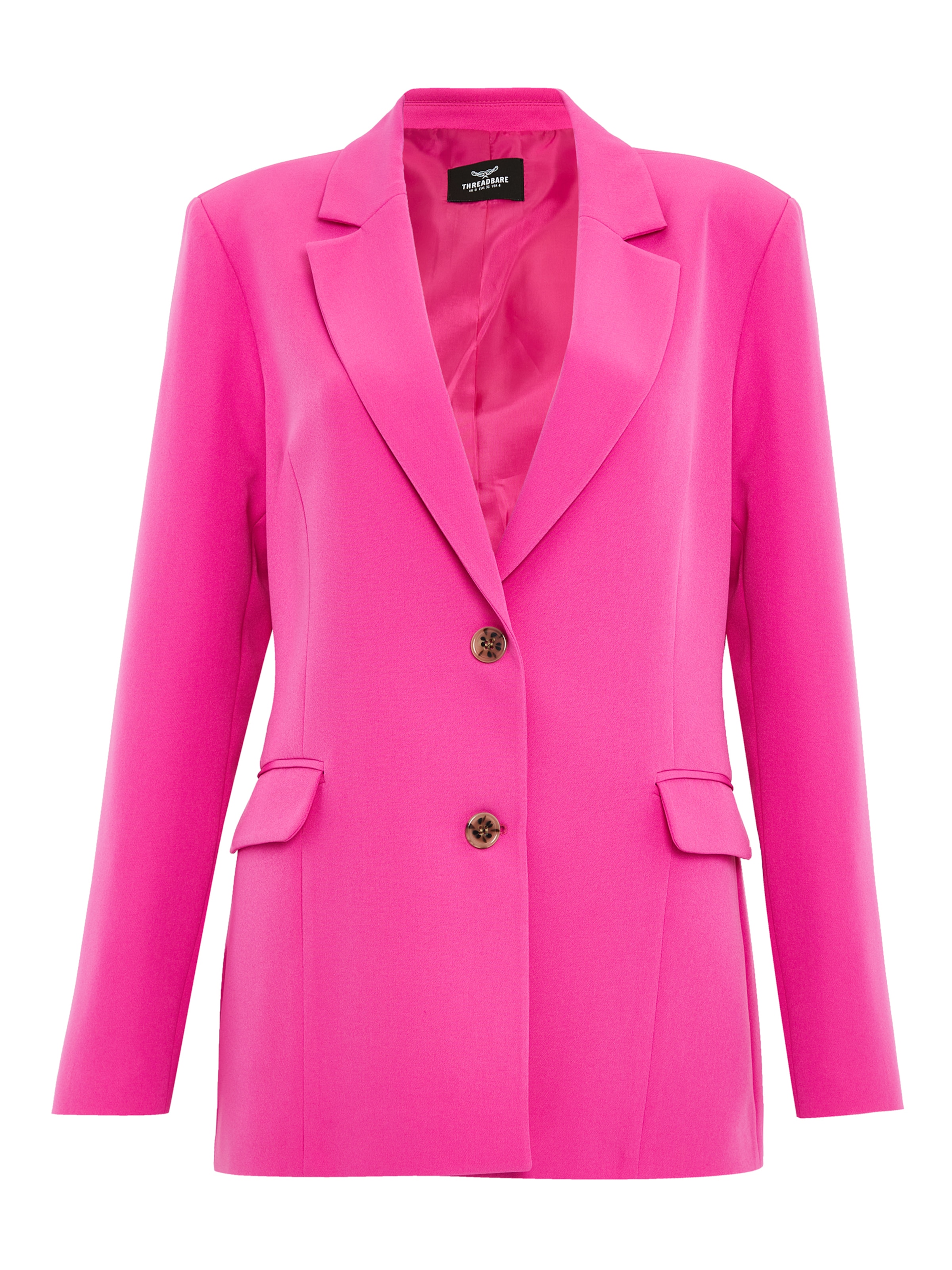 Threadbare Blazers 'Santa Monica' in Roze: voorkant