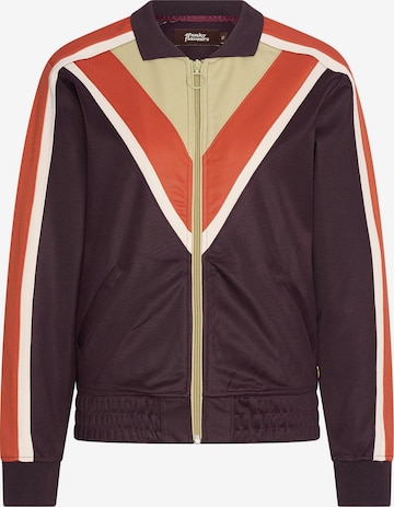 4funkyflavours Between-Season Jacket 'I Can Give' in Brown: front