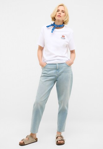 MUSTANG Tapered Jeans in Blau