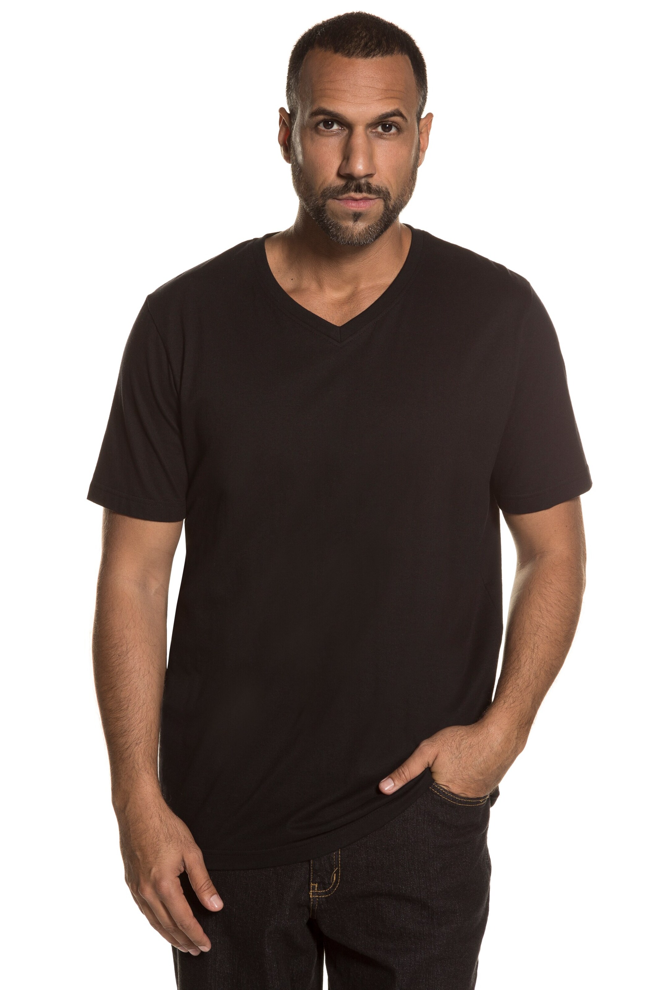 JP1880 Shirt in Black: front