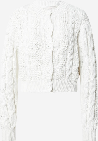 Guido Maria Kretschmer Women Knit Cardigan 'Daniela' in White: front