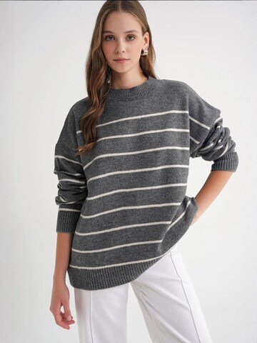 Pull-over oversize MixRay en gris