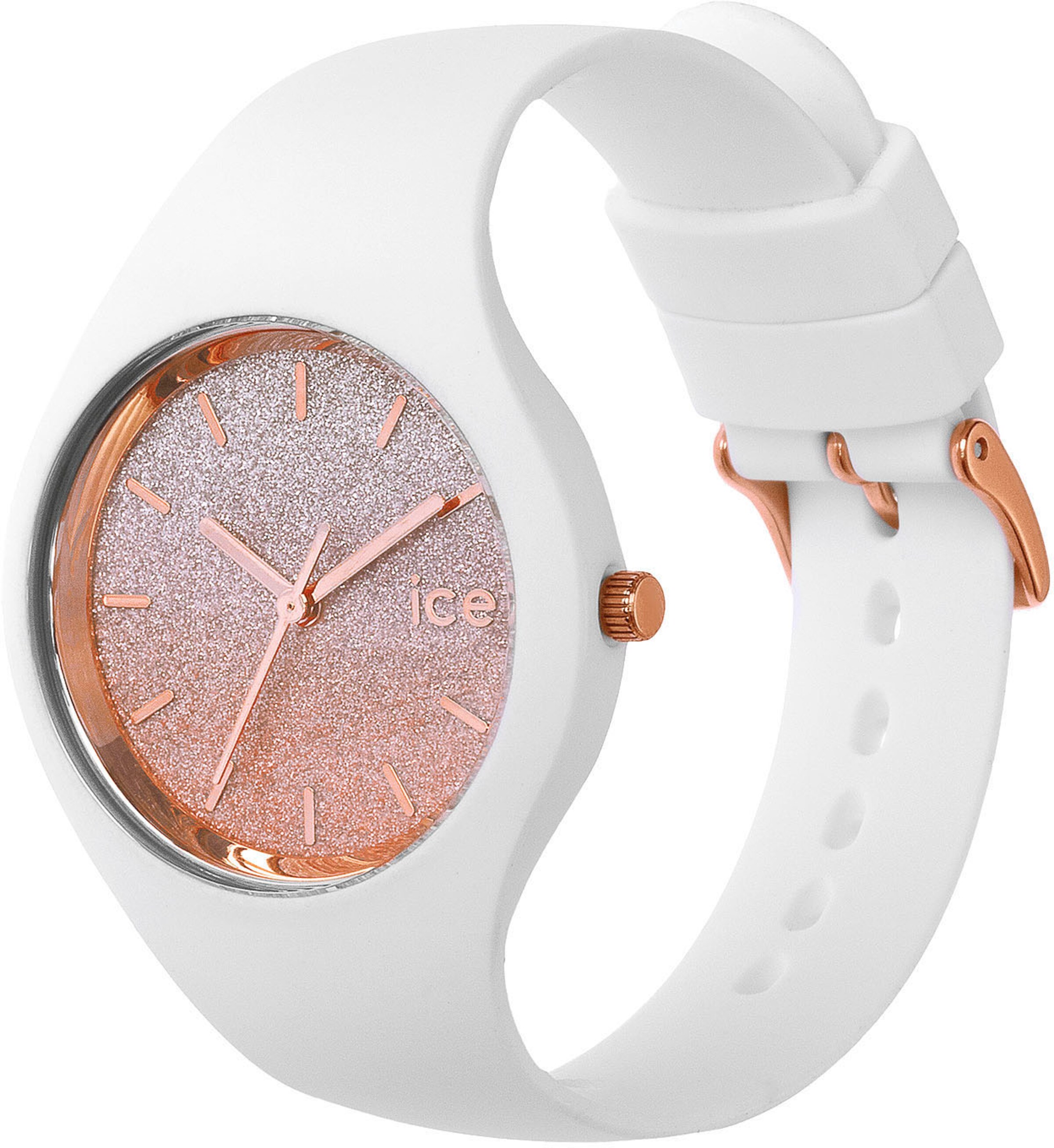 ICE WATCH Analoguhr in Weiß