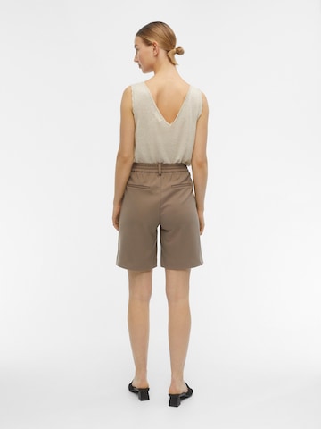 OBJECT Regular Shorts 'Lisa' in Braun