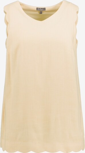 Ulla Popken Top in Light yellow, Item view