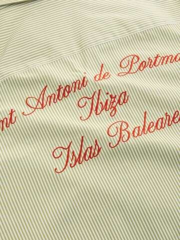 Next Regularny krój Koszula w kolorze zielony