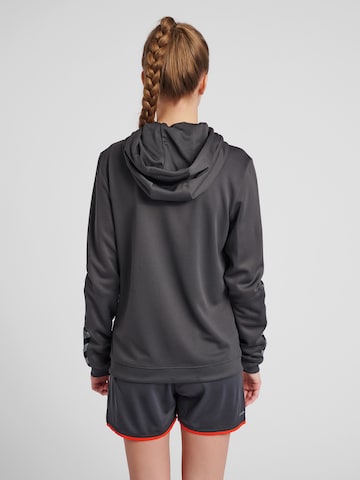 Hummel Athletic Zip-Up Hoodie in Grey