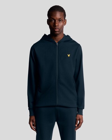 Lyle & Scott Sweatjacke in Blau: Vorderseite