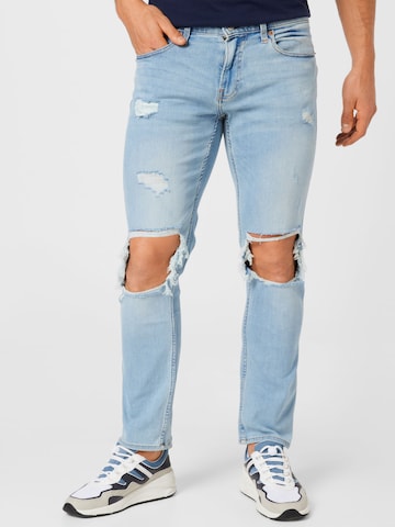 HOLLISTER Jeans 'BLOWOUT' in Blue: front