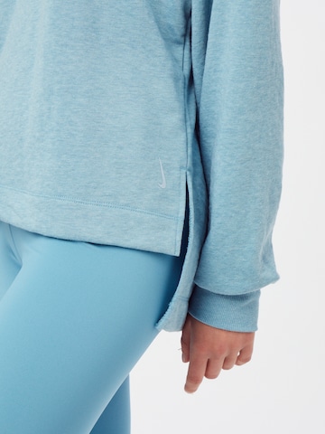 NIKE Athletic Sweatshirt in Blue