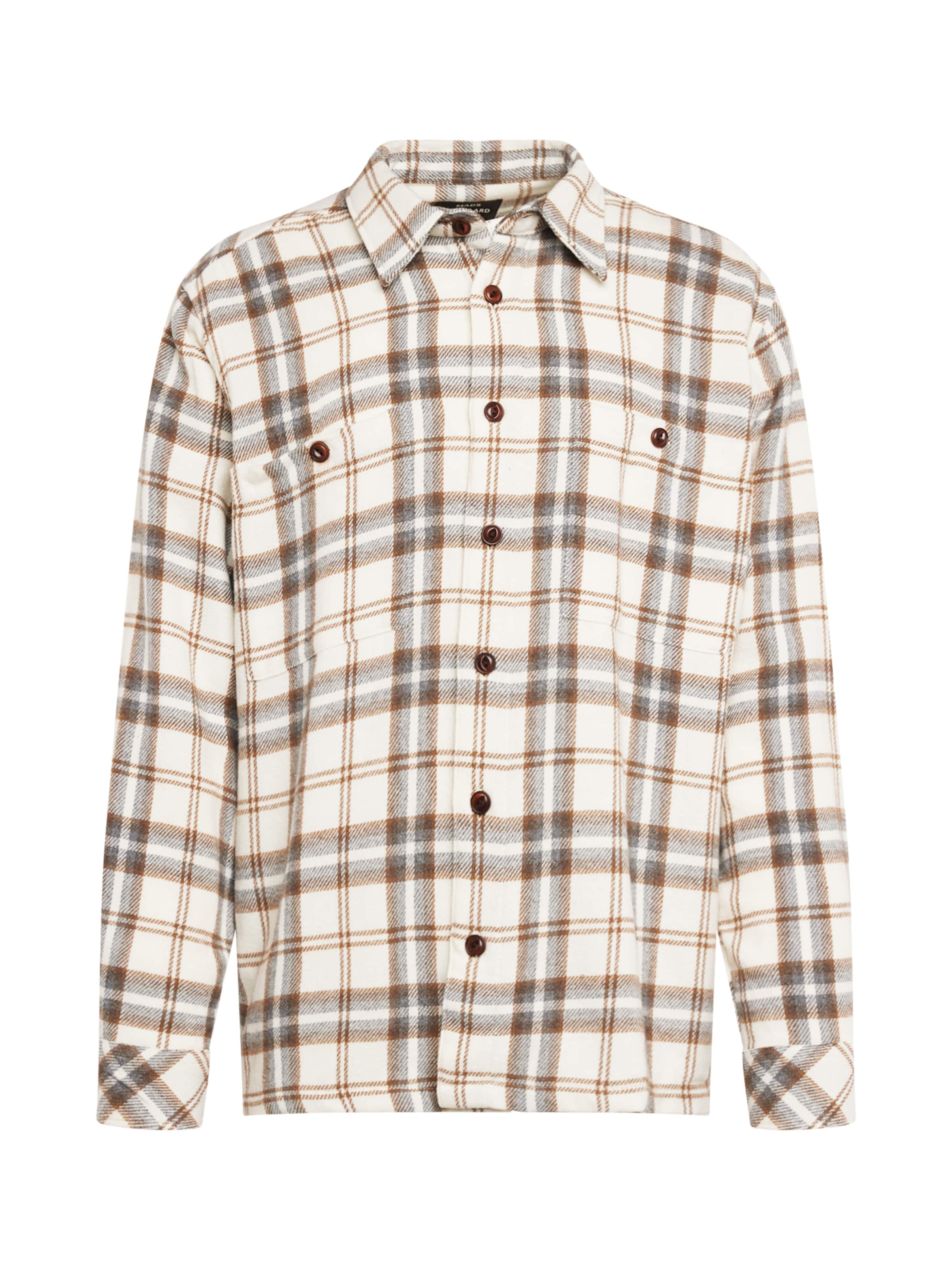 MADS NORGAARD COPENHAGEN Košeľa - Hnedá: predná strana