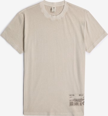 G-STAR Shirt in Beige: voorkant