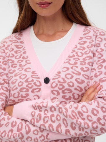 VERO MODA Strickjacke 'VMNANCY' in Pink