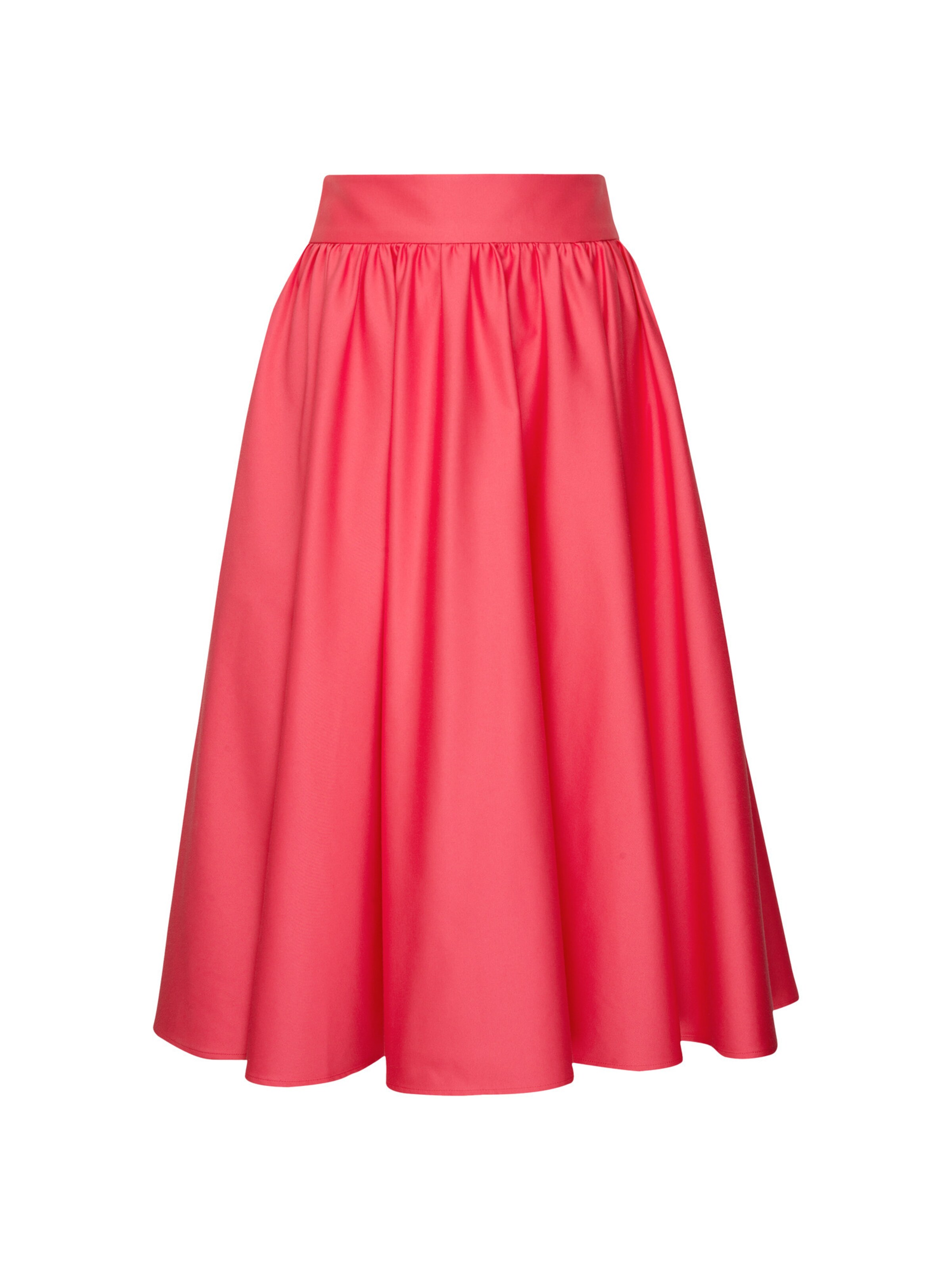 SEIDENSTICKER Rok 'Schwarze Rose' in Roze: voorkant