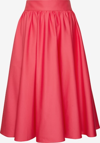 SEIDENSTICKER Rok 'Schwarze Rose' in Roze: voorkant