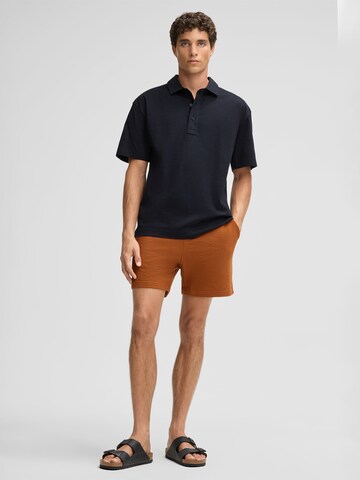 STRELLSON Poloshirt 'Erik' in Schwarz