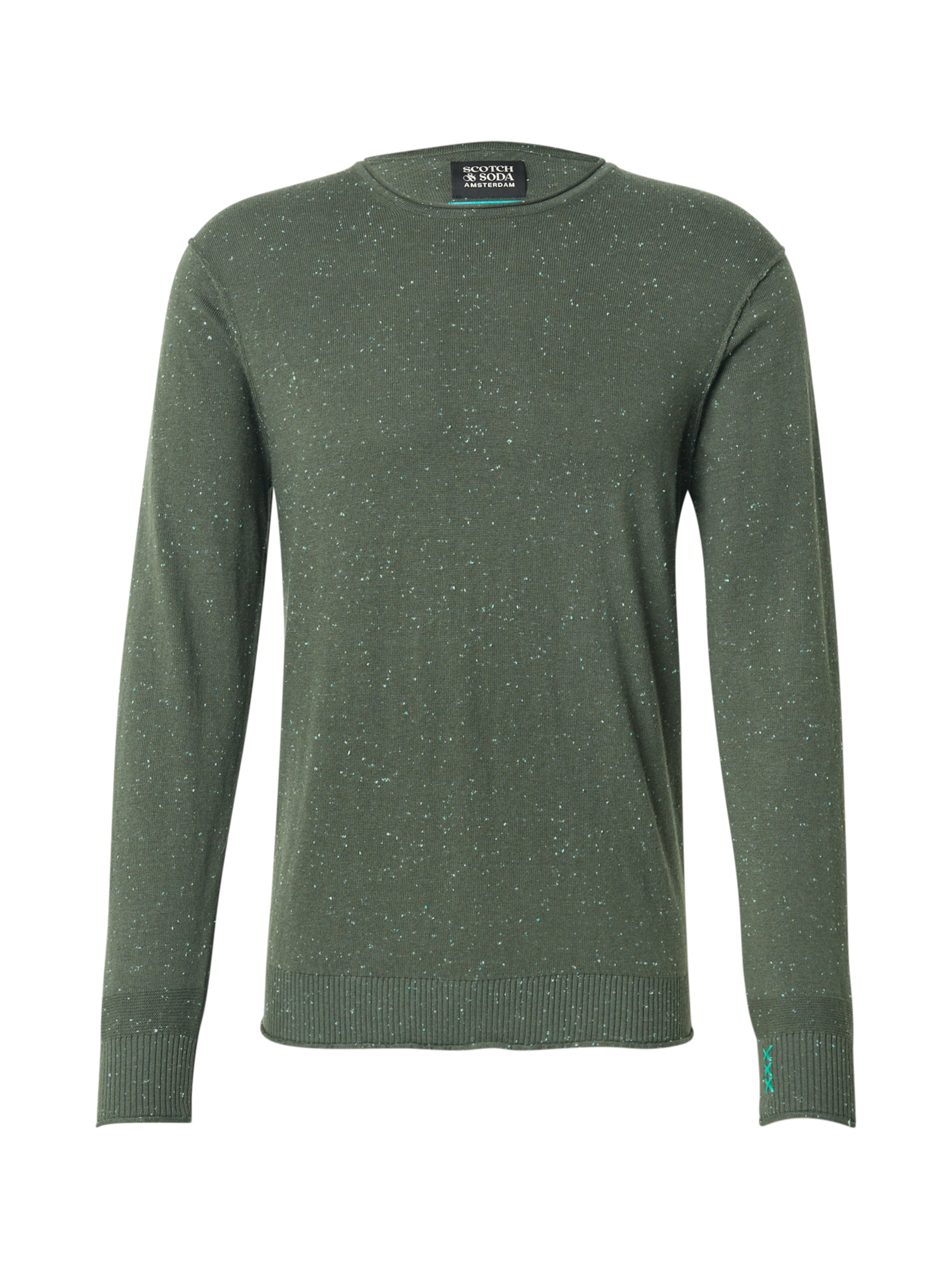 Pull-over SCOTCH & SODA en vert : devant