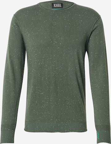 SCOTCH & SODA Sweter w kolorze zielony: przód