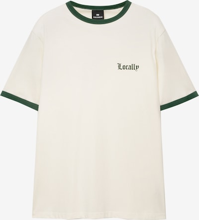 Pull&Bear Paita värissä oliivi / tummanvihreä / luonnonvalkoinen, Tuotenäkymä