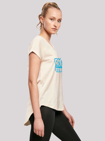T-shirt 'Rogue Trooper Comic Book Blue Logo' F4NT4STIC en beige