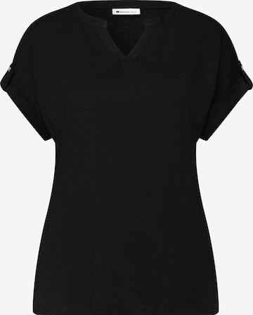 STREET ONE Shirt in Black: front