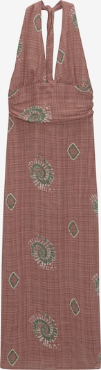 Pull&Bear Letní šaty - světle béžová / tmavě zelená / burgundská červeň / karmínově červené, Produkt