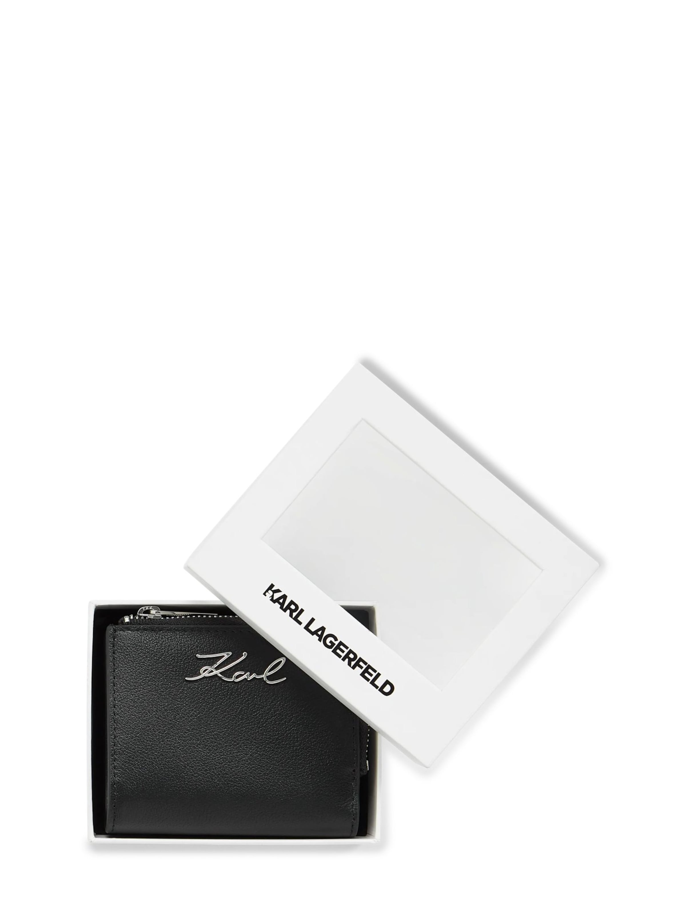 Karl Lagerfeld Портмоне 'K/Signature' в Черный