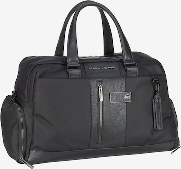 Borsa weekend di Piquadro in nero: frontale