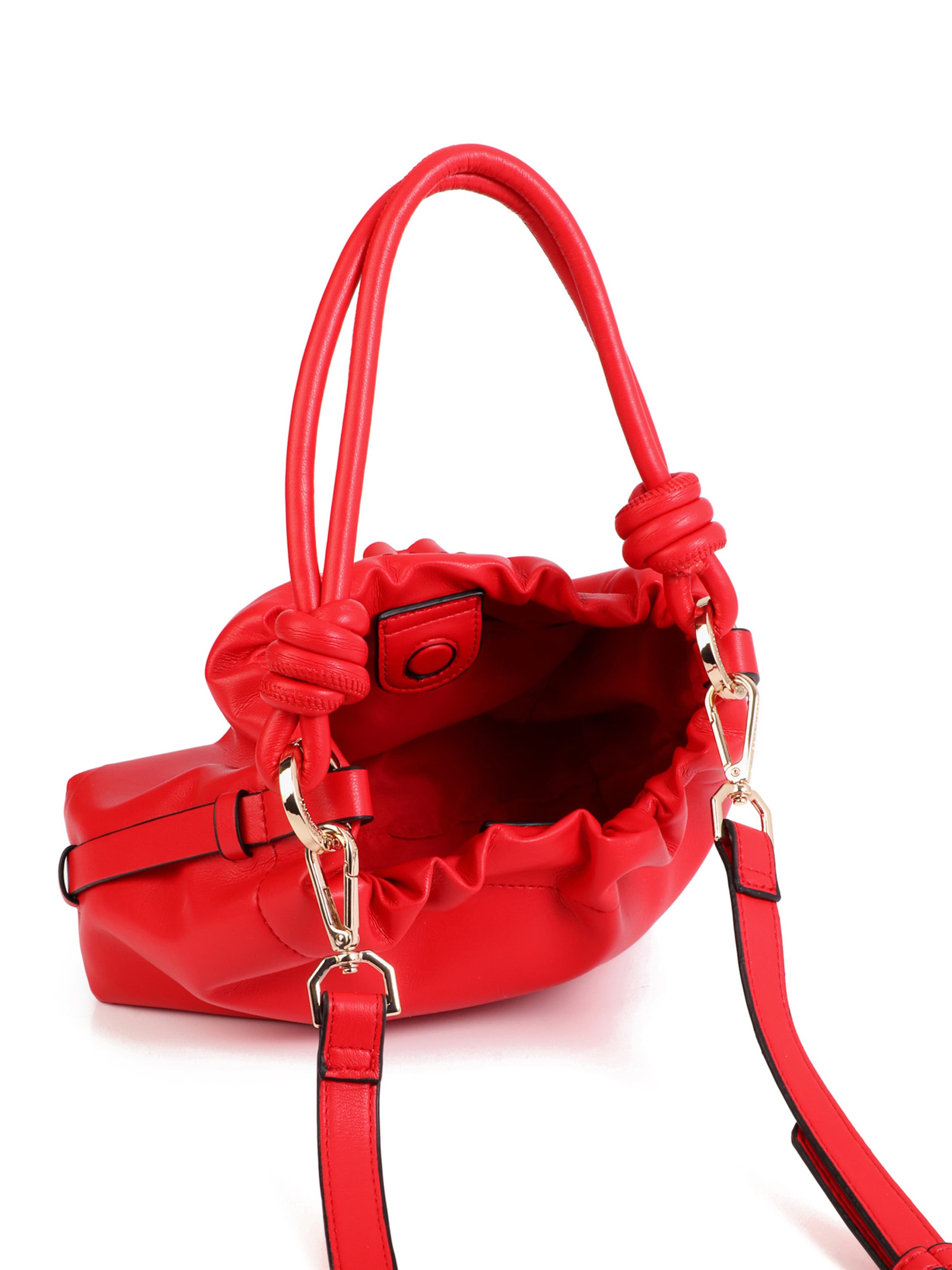 Lola Casademunt - Bolso saco en rojo