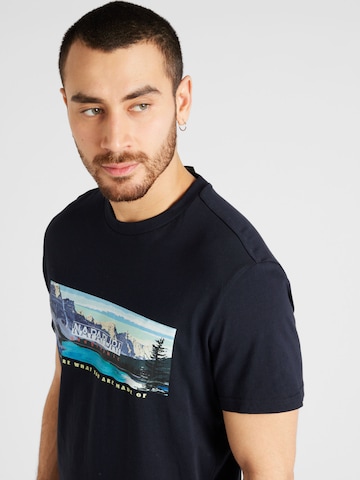 NAPAPIJRI T-Shirt 'CANADA' in Schwarz