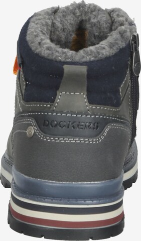 Dockers by Gerli Lace-Up Boots in Grey