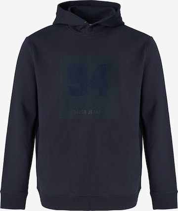 Sweat-shirt Salsa Jeans en bleu : devant