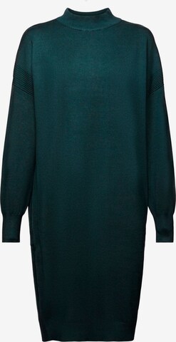 ESPRIT Knitted dress in Green: front