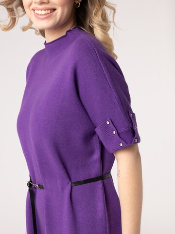 Rochie tricotat de la Quiosque pe mov