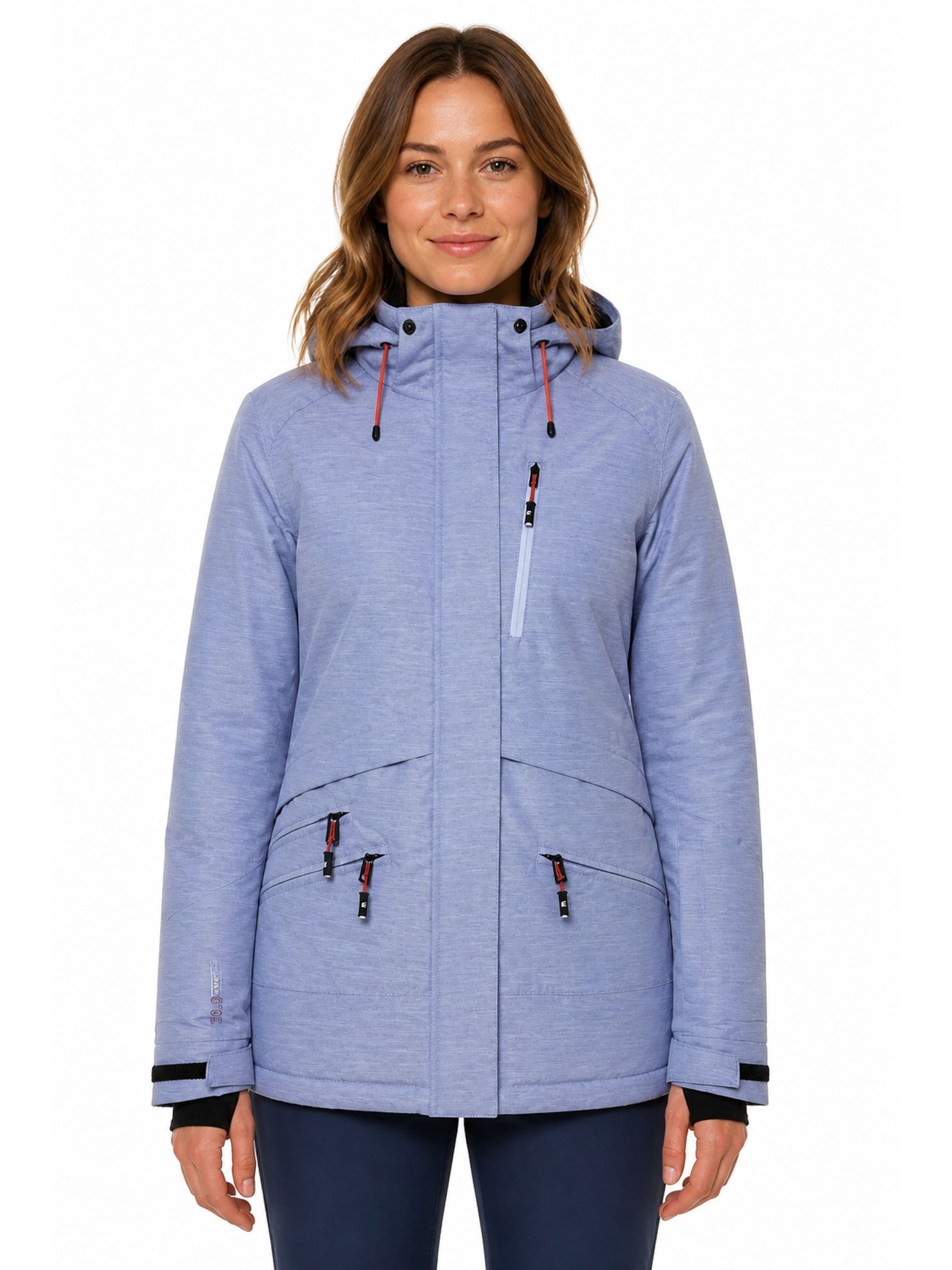 KILLTEC Winter jacket 'Skijacke KSW 110 WMN SKI JCKT Damen Winterjacke, Funktionsjacke' in Blue: front
