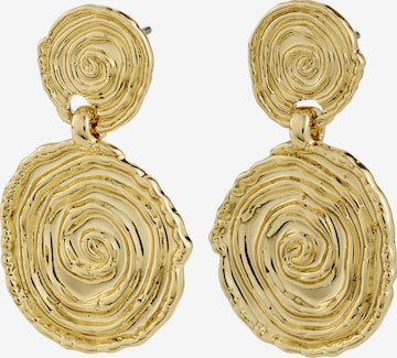 PilgrimNaušnice 'Air' - zlatna boja: prednji dio