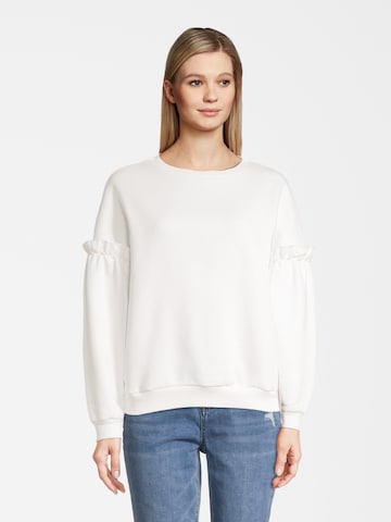 Orsay Sweatshirt 'Pearlsweat' in White: front