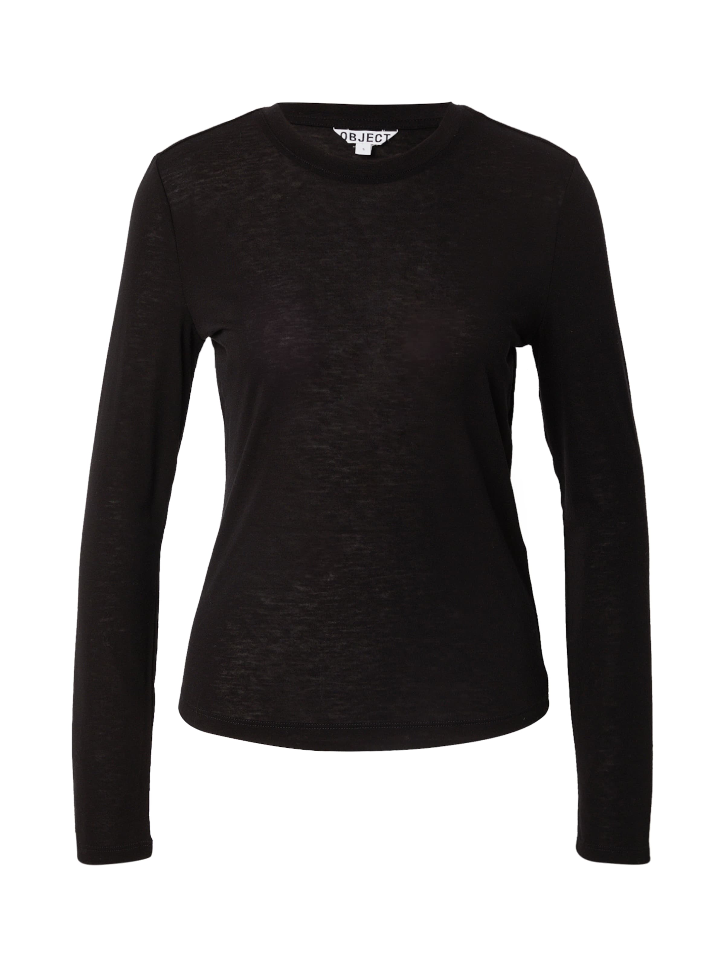 OBJECT T-shirt 'OBJZOFIA SLI' i svart: framsida