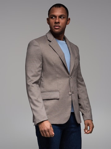 Ombre Regular fit Kavaj i brun