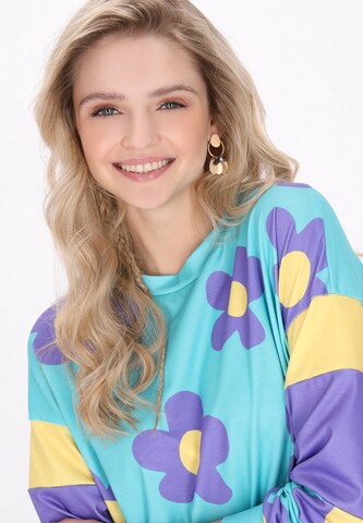 IZIA Sweatshirt 'Fashion Look' in Blue