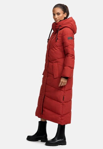 NAVAHOO Wintermantel 'Hingucker XIV' in Rood