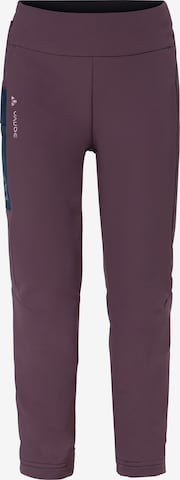 VAUDE Regular Outdoor broek 'Patiki' in Lila: voorkant