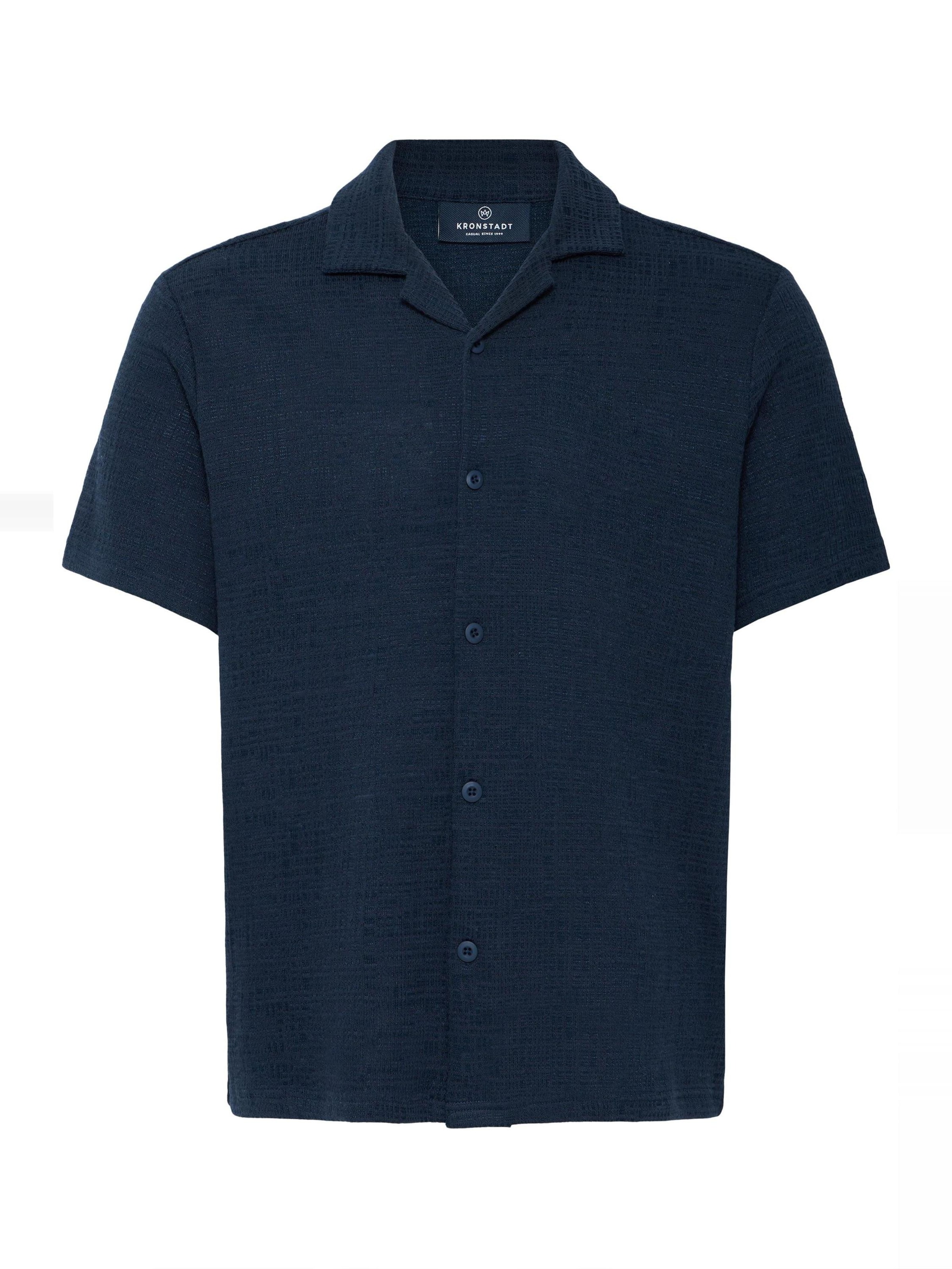 Kronstadt - Ajuste regular Camisa ' KSDalrin ' en azul: frente