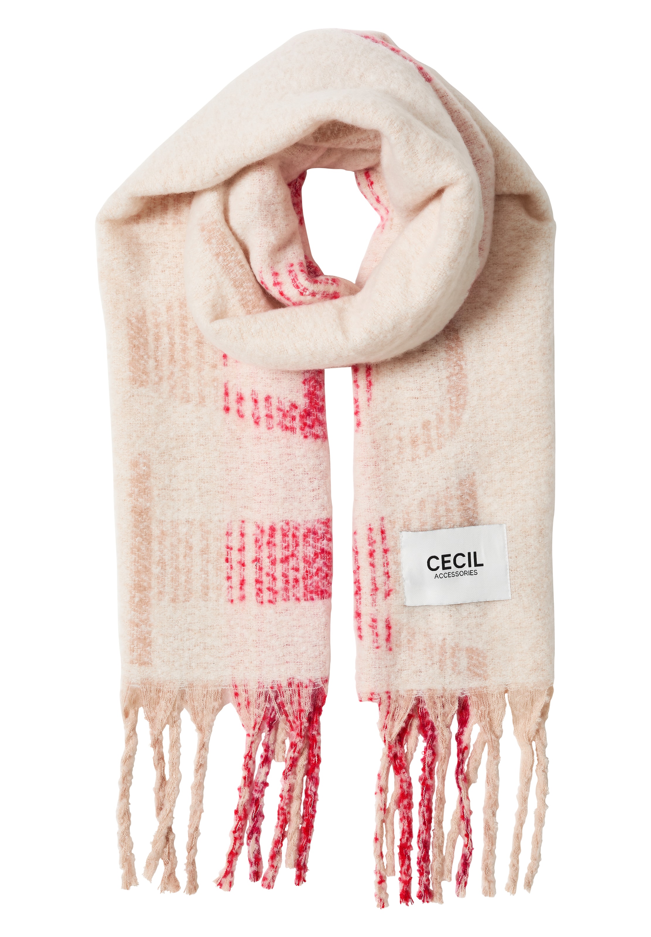 CECIL Scarf in Beige: front