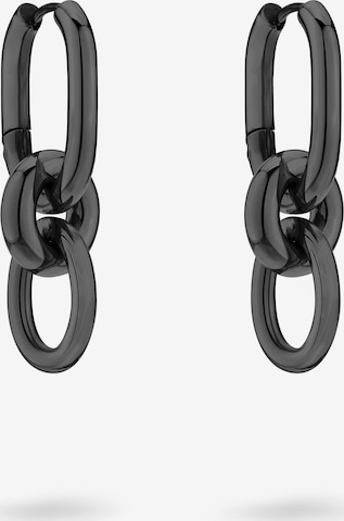 Liebeskind Berlin Ohrringe in Schwarz: Vorderseite