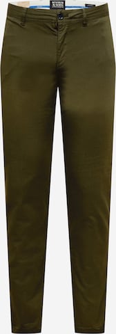Slimfit Pantaloni chino 'Stuart' di SCOTCH & SODA in verde: frontale