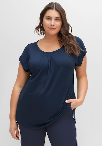 SHEEGO Shirt in Blauw: voorkant