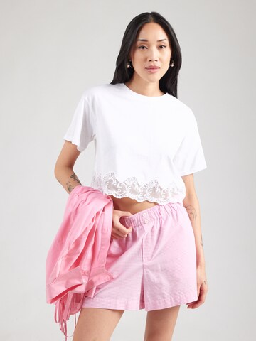 Miss Selfridge Shirt in White: front