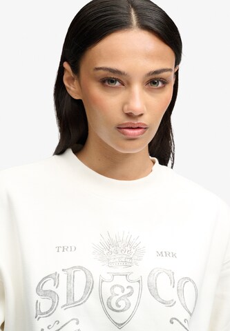 Superdry & Co Sweatshirt 'Vintage' in Beige